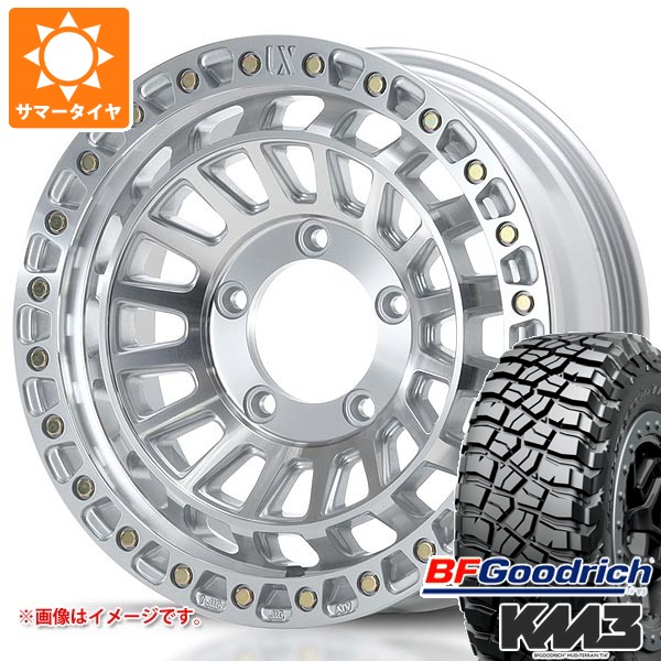 【タイヤ交換対象】5本セット スズキ ジムニー JB64W用 サマータイヤ BFグッドリッチ マッドテレーンT/A KM3 LT225/75R16 115/112Q MLJ エクストリームJ XJ08 5.5-16 タイヤホイール5本セット｜タイヤ１番