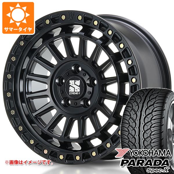 【タイヤ交換対象】サマータイヤ 235/60R18 103V ヨコハマ パラダ スペック-X PA02 MLJ エクストリームJ XJ08 8.0-18 タイヤホイール4本セット｜タイヤ１番