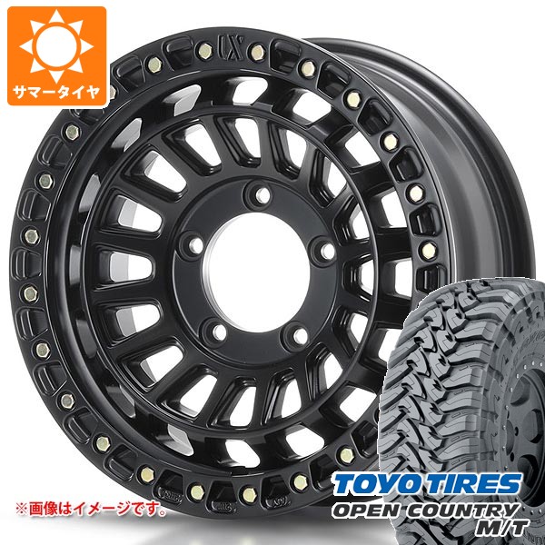 【タイヤ交換対象】5本セット スズキ ジムニー JB64W用 サマータイヤ トーヨー オープンカントリー M/T LT225/75R16 103/100Q ホワイトレター MLJ エクストリームJ XJ08 5.5-16 タイヤホイール5本セット｜タイヤ１番