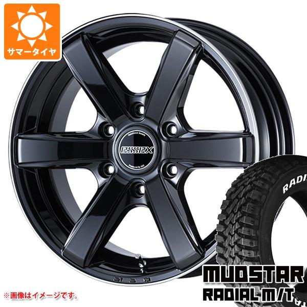トヨタ ハイエース 200系用 サマータイヤ マッドスター ラジアル M/T 215/60R17C 109/107R ホワイトレター エセックス EC 6.5-17 タイヤホイール4本セット｜タイヤ１番