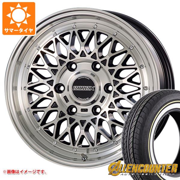 【タイヤ交換対象】ハイエース 200系用 サマータイヤ オーレンカウンター クラシックオーバル 215/65R16C 109/107T ホワイト/イエローリボン エセックス ENCM 6.5-16 タイヤホイール4本セット