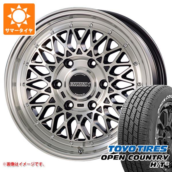 【タイヤ交換対象】トヨタ ハイエース 200系用 2026年製 サマータイヤ トーヨー オープンカントリー H/T2 215/70R16 100H ホワイトレター エセックス ENCM 6.5-16 タイヤホイール4本セット｜タイヤ１番