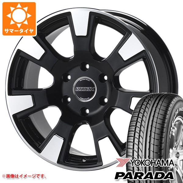 【タイヤ交換対象】ハイエース 200系用 2026年製 サマータイヤ ヨコハマ パラダ PA03 215/65R16C 109/107S ホワイトレター エセックス ES 7.0-16 タイヤホイール4本セット