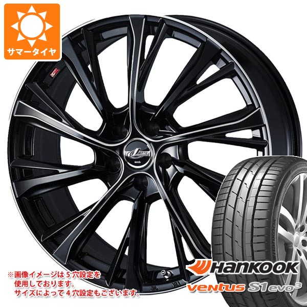 【タイヤ交換対象】2026年製 サマータイヤ 215/35R19 85Y XL ハンコック ベンタス S1 エボ3 K127 レオニス JG 8.0-19 タイヤホイール4本セット|タイヤ1番