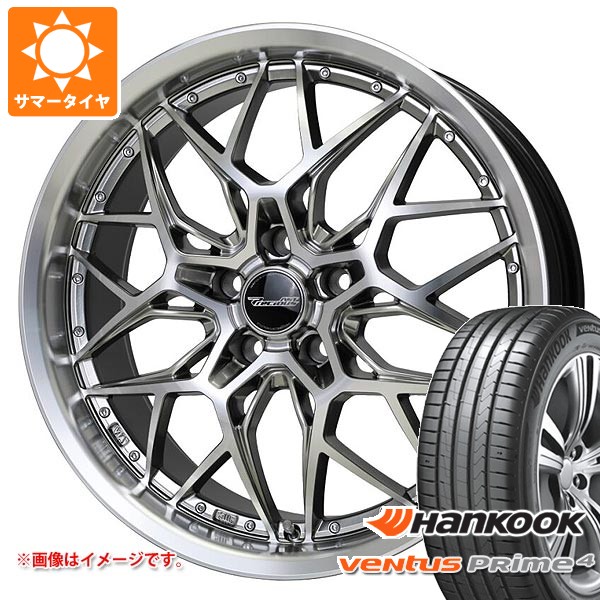 【タイヤ交換対象】サマータイヤ 225/65R17 102H ハンコック ベンタス プライム4 K135 K135A プレシャス アスト M5 7.0-17 タイヤホイール4本セット