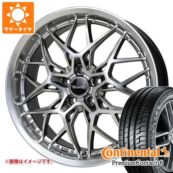 【タイヤ交換対象】トヨタ 40系アルファード用 サマータイヤ コンチネンタル プレミアムコンタクト6 245/40R21 100Y XL プレシャス アスト M5 8.5-21 タイヤホイール4本セット｜タイヤ１番