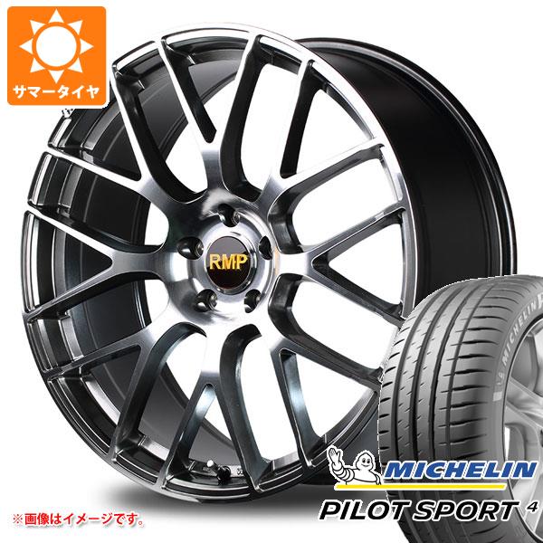【タイヤ交換対象】BMW F10 5シリーズ用 サマータイヤ ミシュラン パイロットスポーツ4 245/40R19 98Y XL ★ BMW承認 MID エクスクルーシブ 028F タイヤホイール4本セット