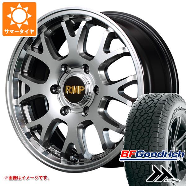 【タイヤ交換対象】トヨタ ランドクルーザー プラド 150系用 サマータイヤ BFグッドリッチ トレールテレーンT/A 265/65R17 112T アウトラインホワイトレター MID エクスクルーシブ 028FX 8.0-17 タイヤホイール4本セット