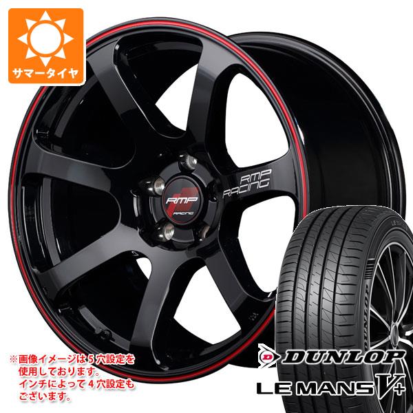 【タイヤ交換対象】サマータイヤ 215/45R18 93W XL ダンロップ ルマン5 LM5+ MID レーシング R07 7.5-18 タイヤホイール4本セット｜タイヤ１番