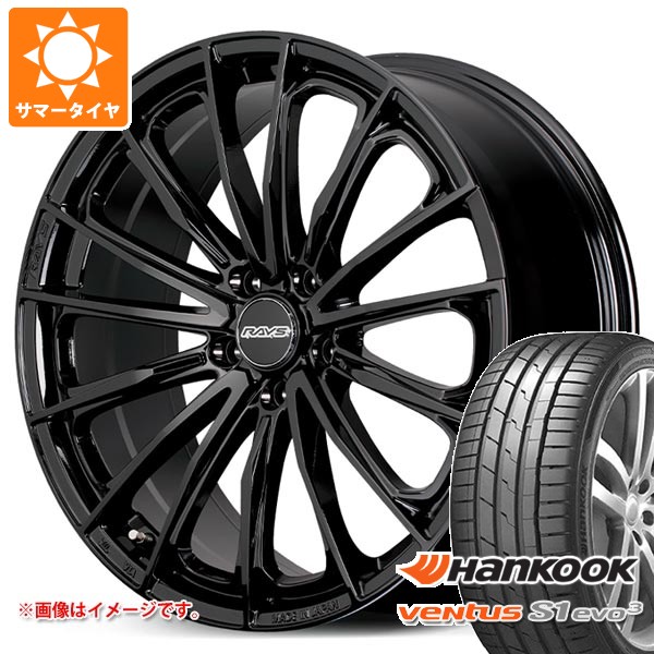 【タイヤ交換対象】トヨタ 40系アルファード用 サマータイヤ ハンコック ベンタス S1 エボ3 SUV K127A 245/45R20 103Y XL レイズ RS ヴォウジェ SE 8.5-20 タイヤホイール4本セット