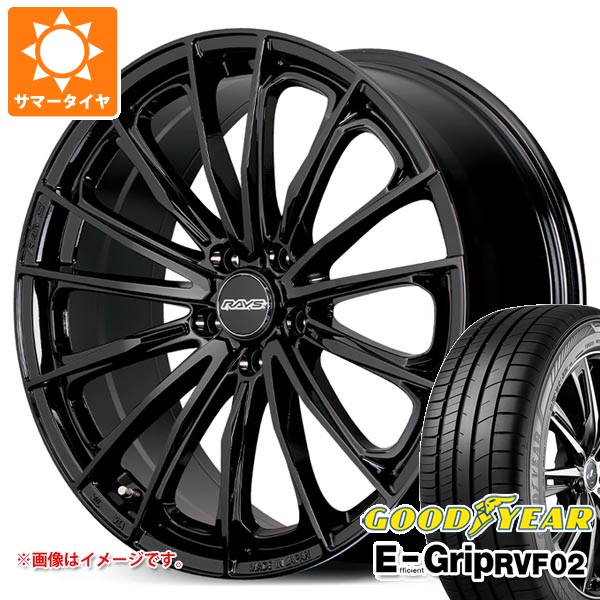 トヨタ 40系アルファード用 サマータイヤ グッドイヤー エフィシエントグリップ RVF02 245/45R20 103W XL レイズ RS ヴォウジェ SE 8.5-20 タイヤホイール4本セット｜タイヤ１番