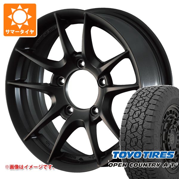 【タイヤ交換対象】スズキ ジムニー JB64W用 サマータイヤ トーヨー オープンカントリー A/T3 215/70R16 100T ブラックレター アピオ ワイルドボア Z 5.5-16 タイヤホイール4本セット|タイヤ1番