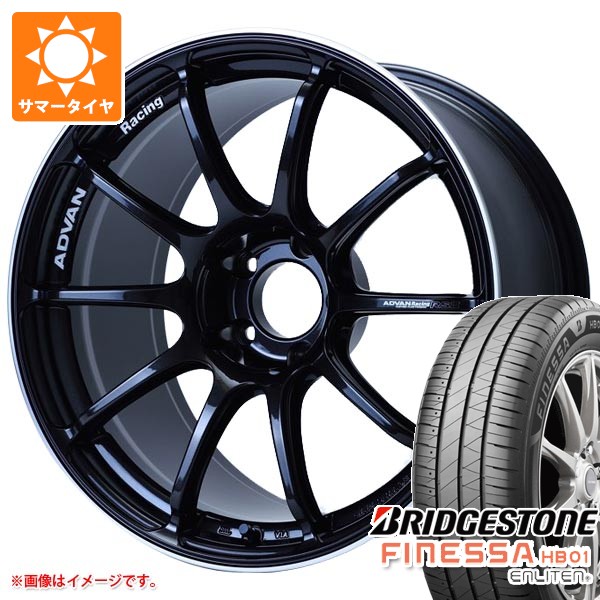【タイヤ交換対象】サマータイヤ 215/45R18 93W XL ブリヂストン フィネッサ HB01 アドバンレーシング RS3 7.5-18 タイヤホイール4本セット|タイヤ1番