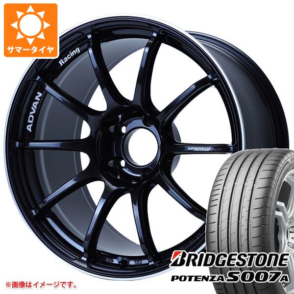 【タイヤ交換対象】2026年製 サマータイヤ 225/40R18 92Y XL ブリヂストン ポテンザ S007A アドバンレーシング RS3 8.0-18 タイヤホイール4本セット|タイヤ1番