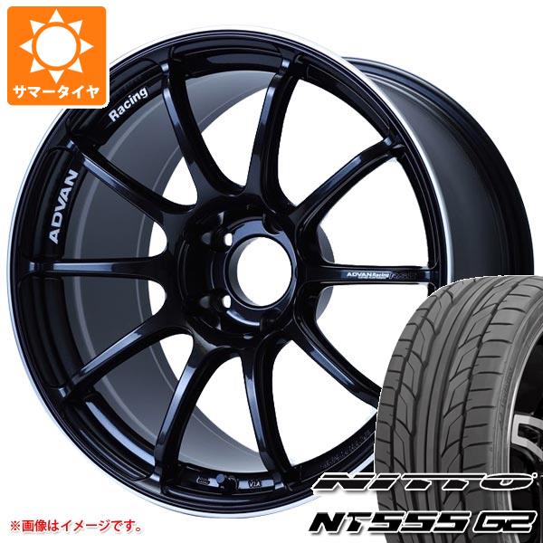 【タイヤ交換対象】サマータイヤ 235/50R18 101Y XL ニットー NT555 G2 アドバンレーシング RS3 8.0-18 タイヤホイール4本セット 134,300円