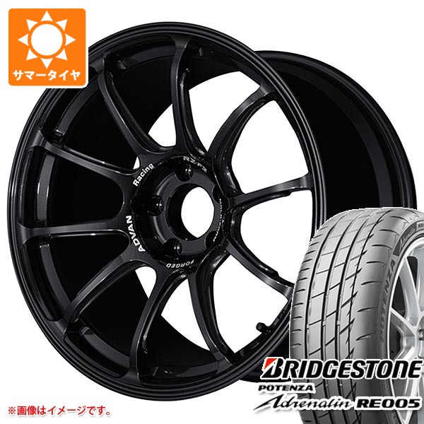 【タイヤ交換対象】サマータイヤ 245/40R18 97Y XL ブリヂストン ポテンザ アドレナリン RE005 アドバンレーシング RZ-F2 8.5-18 タイヤホイール4本セット|タイヤ1番