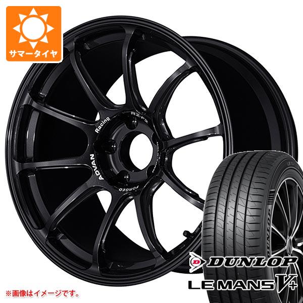 【タイヤ交換対象】サマータイヤ 225/40R18 92W XL ダンロップ ルマン5 LM5+ アドバンレーシング RZ-F2 8.0-18 タイヤホイール4本セット