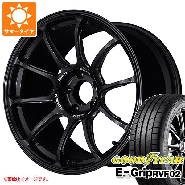 【タイヤ交換対象】サマータイヤ 225/50R18 99V XL グッドイヤー エフィシエントグリップ RVF02 アドバンレーシング RZ-F2 8.0-18 タイヤホイール4本セット｜タイヤ１番