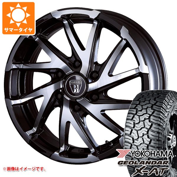 【タイヤ交換対象】トヨタ ハイエース 200系用 2026年製 サマータイヤ ヨコハマ ジオランダー X-AT G016 215/65R16C 109/107Q アウトラインホワイトレター G016A クリムソン バルベロ ダイナミックツイスト 6.5-16 タイヤホイール4本セット