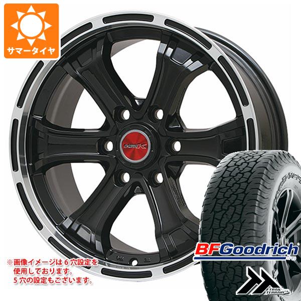 【タイヤ交換対象】ハイラックス 120系用 サマータイヤ BFグッドリッチ トレールテレーンT/A 265/65R18 114T アウトラインホワイトレター B マッド K 8.0-18 タイヤホイール4本セット｜タイヤ１番