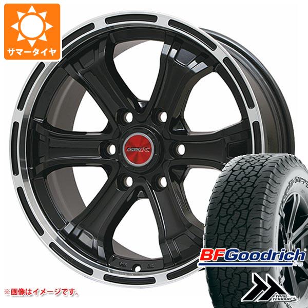 【タイヤ交換対象】ランドクルーザー250用 サマータイヤ BFグッドリッチ トレールテレーンT/A 265/65R18 114T アウトラインホワイトレター B マッド K 8.0-18 タイヤホイール4本セット｜タイヤ１番