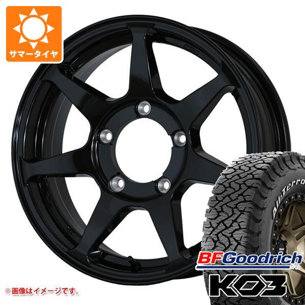 【タイヤ交換対象】ジムニー JB64W用 2026年製 サマータイヤ BFグッドリッチ オールテレーンT/A KO3 LT215/70R16 100/97S ホワイトレター ドゥオール CST ゼロワンハイパー +J 5.5-16 タイヤホイール4本セット｜タイヤ１番