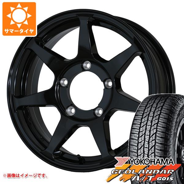 【タイヤ交換対象】ジムニー JB64W用 サマータイヤ ヨコハマ ジオランダー A/T G015 205/80R16 104T XL ブラックレター ドゥオール CST ゼロワンハイパー +J 5.5-16 タイヤホイール4本セット