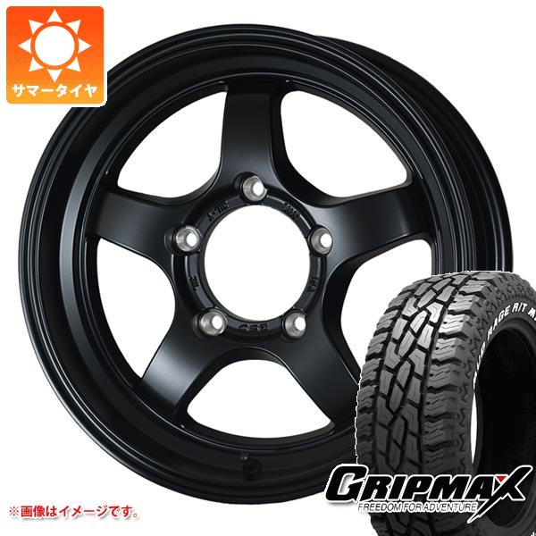【タイヤ交換対象】5本セット ジムニー JB64W用 サマータイヤ グリップマックス マッドレイジ R/T MAX LT215/70R16 100/97R ホワイトレター ドゥオール CST ゼロワンハイパー S 5.5-16 タイヤホイール5本セット|タイヤ1番