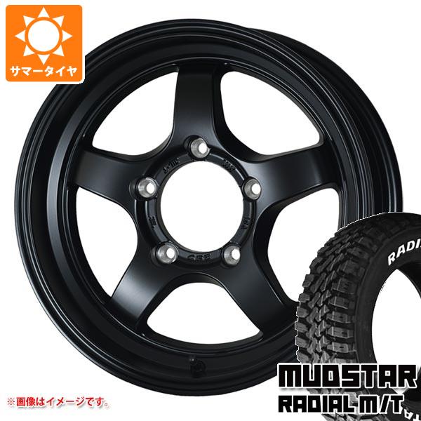 【タイヤ交換対象】5本セット スズキ ジムニーノマド JC74W用 サマータイヤ マッドスター ラジアル M/T 215/70R16 100T ホワイトレター ドゥオール CST ゼロワンハイパー S 6.0-16 タイヤホイール5本セット|タイヤ1番