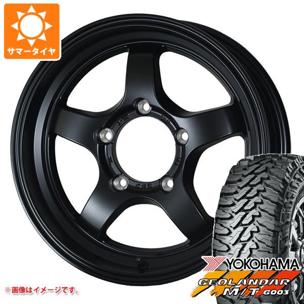【タイヤ交換対象】ジムニーシエラ JB74W用 2026年製 サマータイヤ ヨコハマ ジオランダー M/T G003 LT215/70R16 100/ 97Q ドゥオール CST ゼロワンハイパー S 6.0-16 タイヤホイール4本セット