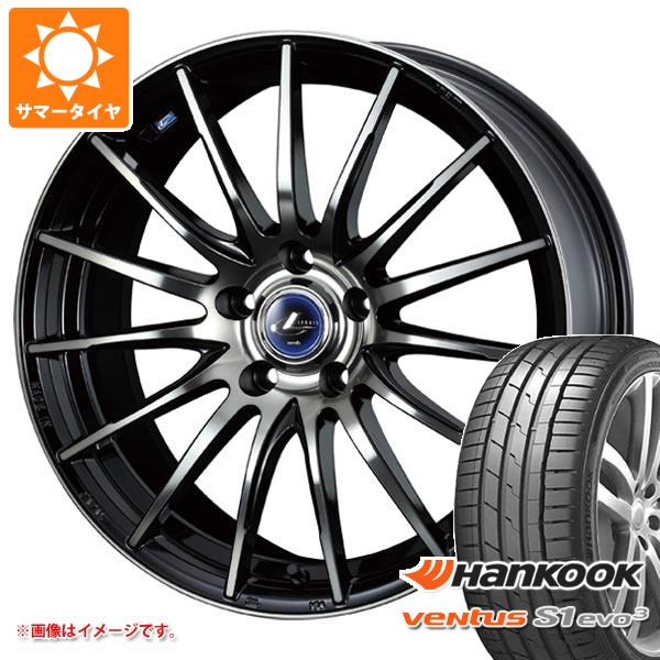 【タイヤ交換対象】サマータイヤ 235/45R18 98Y XL ハンコック ベンタス S1 エボ3 K127 レオニス ナヴィア 05 8.0-18 タイヤホイール4本セット