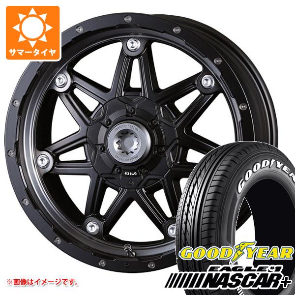 【タイヤ交換対象】ハイエース 200系用 2026年製 サマータイヤ グッドイヤー イーグル #1 ナスカープラス 215/65R16C 109/107R ホワイトレター クリムソン MG ライカン 7.0-16 タイヤホイール4本セット|タイヤ1番