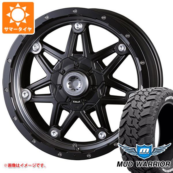 【タイヤ交換対象】ランドクルーザー プラド 150系用 サマータイヤ モンスタ マッドウォーリアー LT265/65R17 120/117Q ホワイトレター クリムソン MG ライカン 8.0-17 タイヤホイール4本セット|タイヤ1番