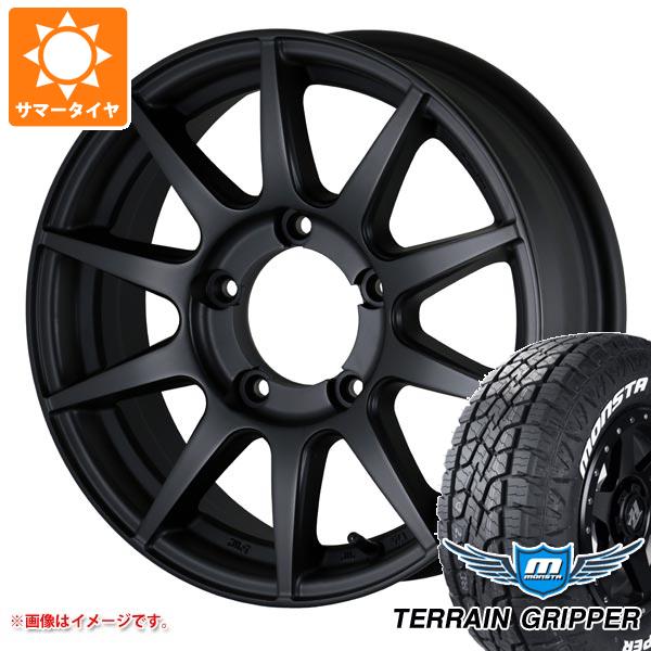 【タイヤ交換対象】5本セット ジムニー用 サマータイヤ モンスタ テレーングリッパー 175/80R16 91S ホワイトレター ドゥオール CST ゼロワンハイパー XJ 5.5-16 タイヤホイール5本セット｜タイヤ１番