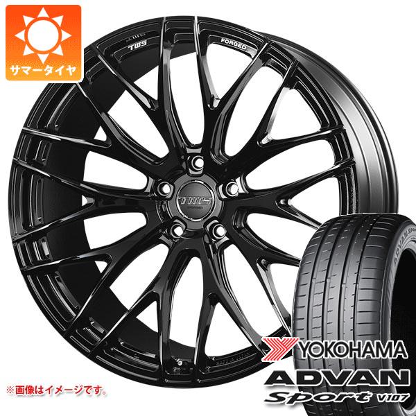 メルセデスベンツ W463 Gクラス用 サマータイヤ ヨコハマ アドバンスポーツV107 305/35R23 111Y XL TWS エクスリート 310M モノブロック タイヤホイール4本セット｜タイヤ１番