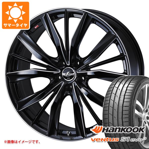 【タイヤ交換対象】トヨタ クラウンエステート AZSH38用 サマータイヤ 2025年製 ハンコック ベンタス S1 エボ3 SUV K127A 235/55R19 101V レオニス VX2 7.0-19 タイヤホイール4本セット