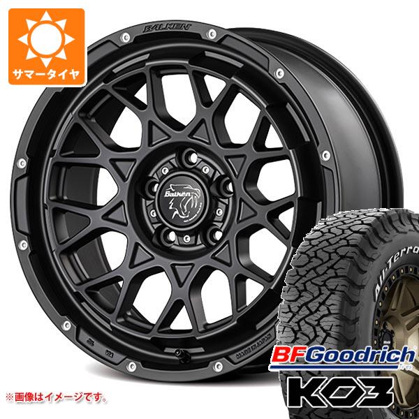 【タイヤ交換対象】2026年製 サマータイヤ 215/70R16 100/97S BFグッドリッチ オールテレーンT/A KO3 ホワイトレター ヴァルケン ローツェ 7.0-16 タイヤホイール4本セット