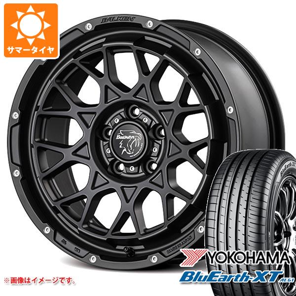 【タイヤ交換対象】エクリプスクロス GK系用 サマータイヤ ヨコハマ ブルーアースXT AE61 235/65R17 108V XL ヴァルケン ローツェ 7.0-17 タイヤホイール4本セット｜タイヤ１番