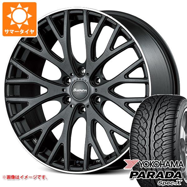 【タイヤ交換対象】ランドクルーザー300用 サマータイヤ ヨコハマ パラダ スペック-X PA02 285/45R22 114V REINF ヴァルケン LSM フォージド R 9.0-22 タイヤホイール4本セット 402,660円
