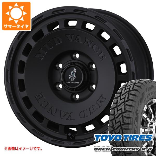 【タイヤ交換対象】トヨタ ハイエース 200系用 2026年製 サマータイヤ トーヨー オープンカントリー R/T 215/65R16C 109/107Q ホワイトレター マッドヴァンス DX 6.5-16 タイヤホイール4本セット｜タイヤ１番 102,960円