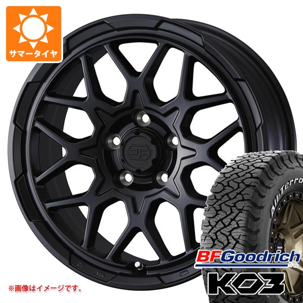 【タイヤ交換対象】トヨタ RAV4 50系用 サマータイヤ BFグッドリッチ オールテレーンT/A KO3 LT235/70R16 110/107S ホワイトレター スタットベルク2 7.0-16 タイヤホイール4本セット