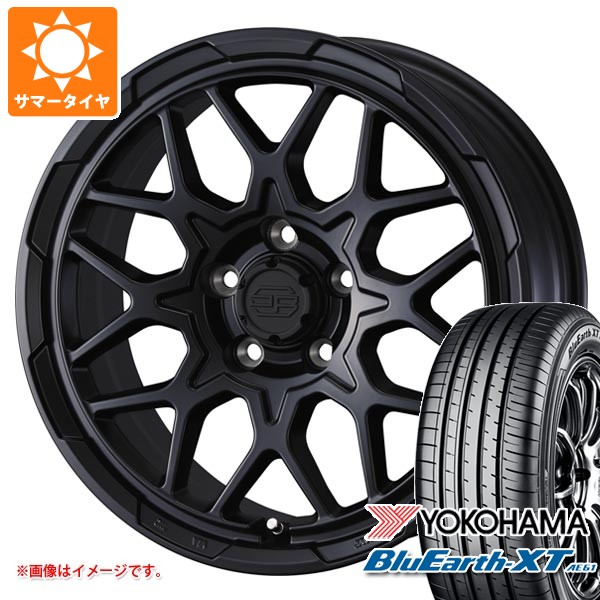 【タイヤ交換対象】トヨタ RAV4 50系用 サマータイヤ ヨコハマ ブルーアースXT AE61 235/65R17 108V XL スタットベルク2 7.0-17 タイヤホイール4本セット