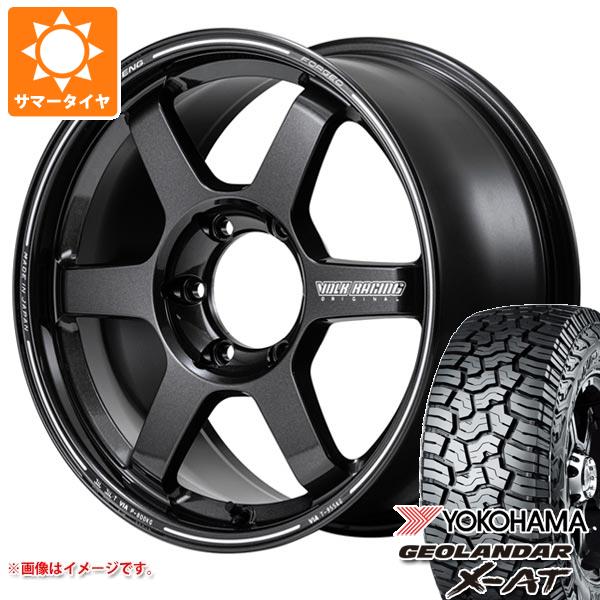 【タイヤ交換対象】ランドクルーザー300用 サマータイヤ ヨコハマ ジオランダー X-AT G016 LT265/65R18 122/119Q ブラックレター レイズ ボルクレーシング TE37 ラージP.C.D. プログレッシブモデル2 8.5-18 タイヤホイール4本セット｜タイヤ１番