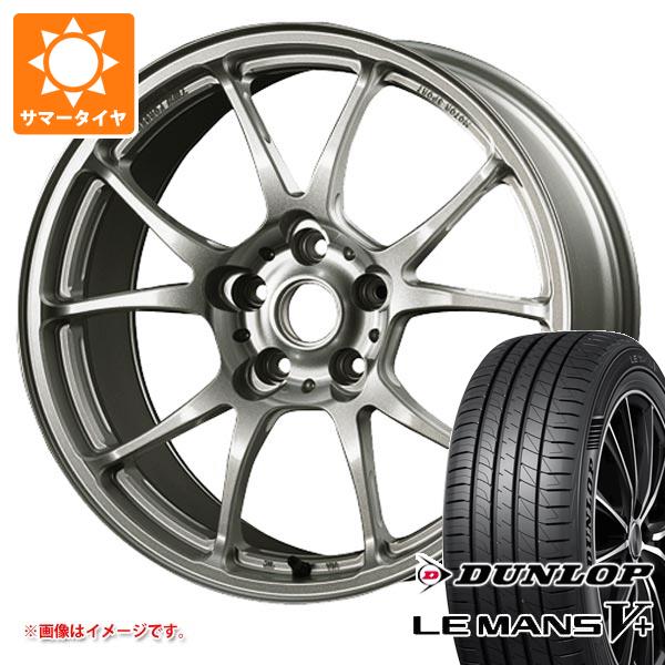 【タイヤ交換対象】サマータイヤ 195/50R16 84V ダンロップ ルマン5 LM5+ TWS モータースポーツ T66-F 7.0-16 タイヤホイール4本セット