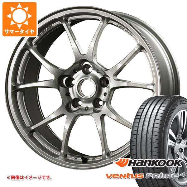 【タイヤ交換対象】サマータイヤ 225/50R17 98W XL ハンコック ベンタス プライム4 K135 TWS モータースポーツ T66-F 7.5-17 タイヤホイール4本セット