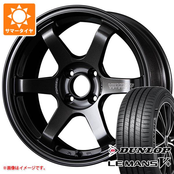 【タイヤ交換対象】サマータイヤ 185/60R15 84H ダンロップ ルマン5 LM5+ レイズ ボルクレーシング TE37 ソニック 6.0-15 タイヤホイール4本セット