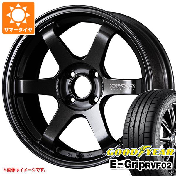【タイヤ交換対象】サマータイヤ 175/65R15 84H グッドイヤー エフィシエントグリップ RVF02 レイズ ボルクレーシング TE37 ソニック 6.0-15 タイヤホイール4本セット｜タイヤ１番 113,650円
