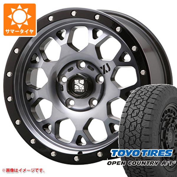 【タイヤ交換対象】デリカD:5用 サマータイヤ トーヨー オープンカントリー A/T3 235/70R16 106T MLJ エクストリームJ XJ04 7.0-16 タイヤホイール4本セット