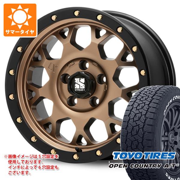 【タイヤ交換対象】アウトランダー GF/GG系用 2026年製 サマータイヤ トーヨー オープンカントリー A/T3 215/70R16 100T ホワイトレター MLJ エクストリームJ XJ04 7.0-16 タイヤホイール4本セット|タイヤ1番