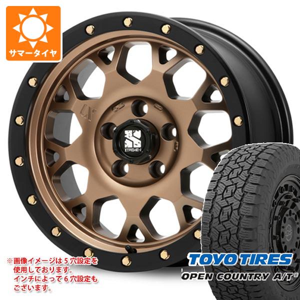 【タイヤ交換対象】デリカD:5用 サマータイヤ トーヨー オープンカントリー A/T3 235/70R16 106T MLJ エクストリームJ XJ04 7.0-16 タイヤホイール4本セット